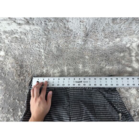 Burton Size XS Dryride Plaid Cargo Snowboard Pants Gray Button Zip Pocket Winter - Picture 4 of 13